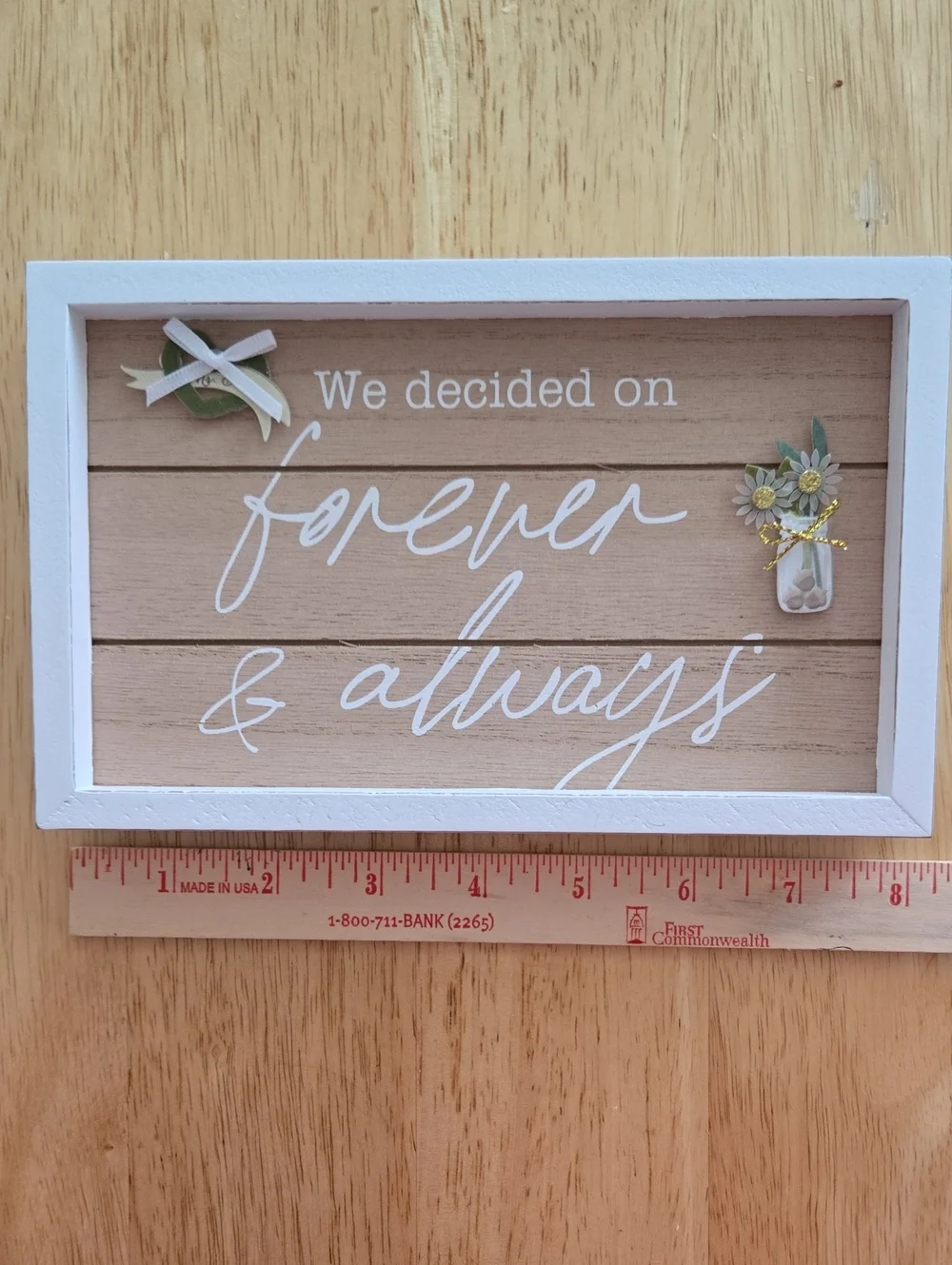 Wood Forever & Always Dign